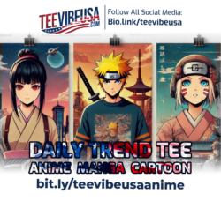 🔥 Anime/Manga/Cartoon TEE – Stay Trendy Every Day with TeeVibeUSA!