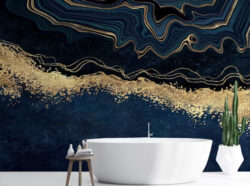 Upgrade decor with marble wallpaper murals for every room