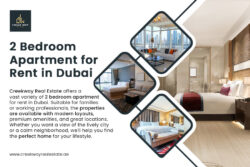 Explore Spacious 2 Bedroom Apartment for Rent in Dubai with Creekway