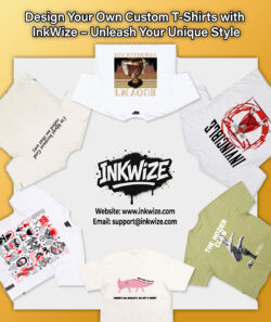 Create Custom T-Shirts That Speak Your Vibe – Only at InkWize ✨