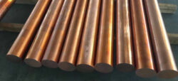 Barre ronde en cuivre au béryllium UNS C17200