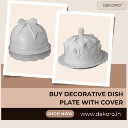 Buy Decorative Dish Plate With Cover