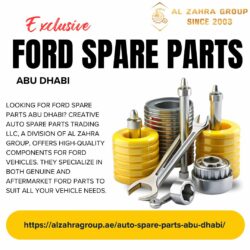 Buy Genuine Ford Spare Parts in Abu Dhabi – Al Zahra Group
