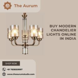 Buy Modern Chandelier Lights Online in India