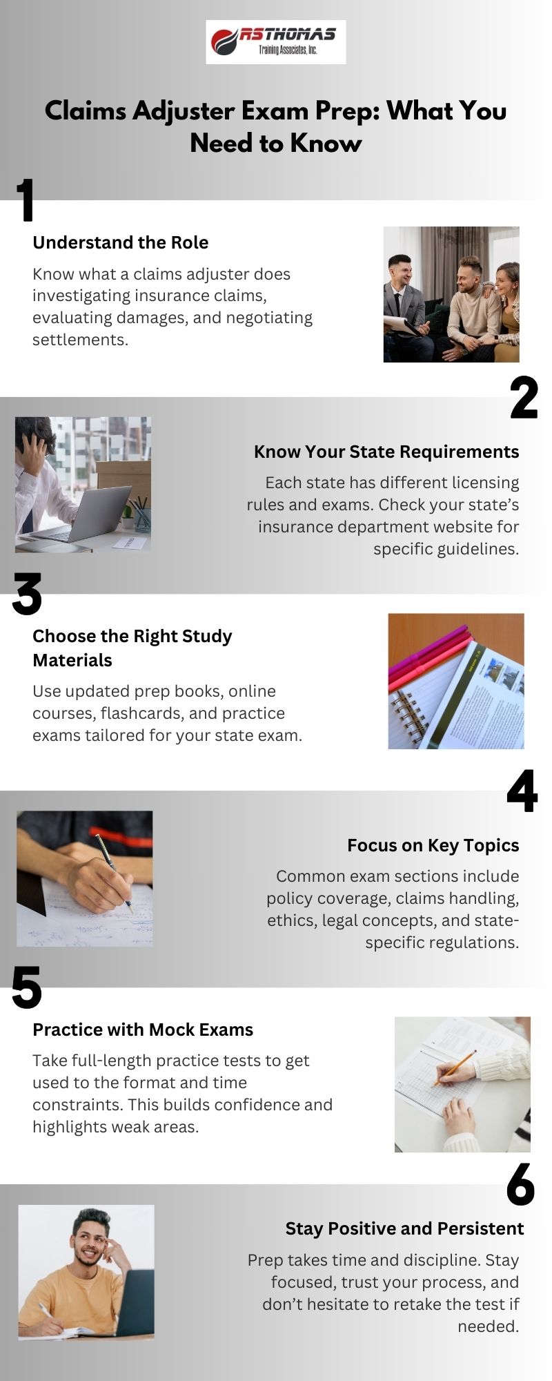 Get Certified Fast: Claims Adjuster Exam Prep by RS Thomas Training Associates