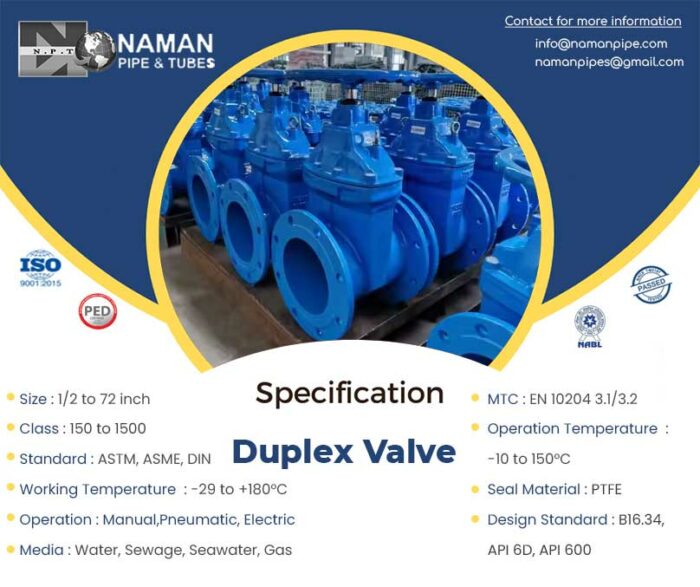 Buy Bulk Stock of Duplex Valves