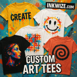 Discover Custom Streetwear & Art Tees at InkWize.com