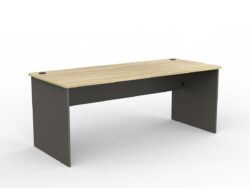 OL AltoSystem Straightline Desk – Oak