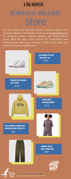 Jordan Brand Store – Shop Premium Streetwear at A Ma Maniére