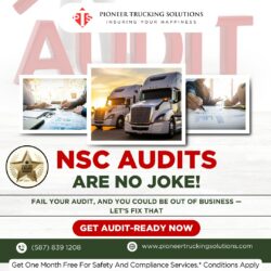 NSC Audits are no Joke: Let’s Fix With Pioneer Trucking Solutions