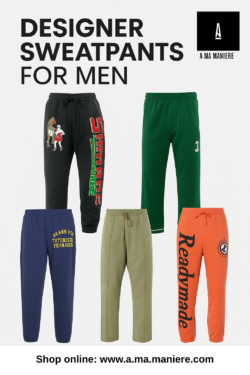 Elevate Your Loungewear with Designer Sweatpants for Men