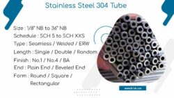 Stainless Steel 304 Tube