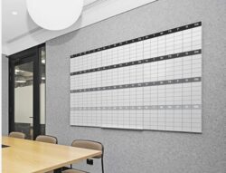 VC Custom Made Whiteboards – Planner Solutions with LX6 Frame