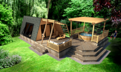 Top Features of a Modern a Frame Glamping Pod