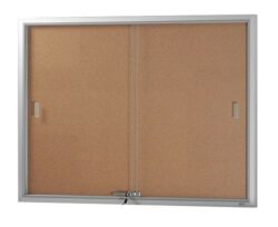 VC Be Noticed Sliding Door Notice Cases with Cork
