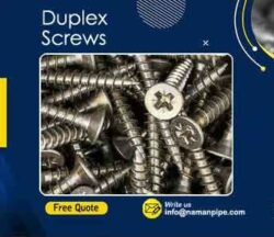 Duplex Screws | Naman Pipe & Tubes