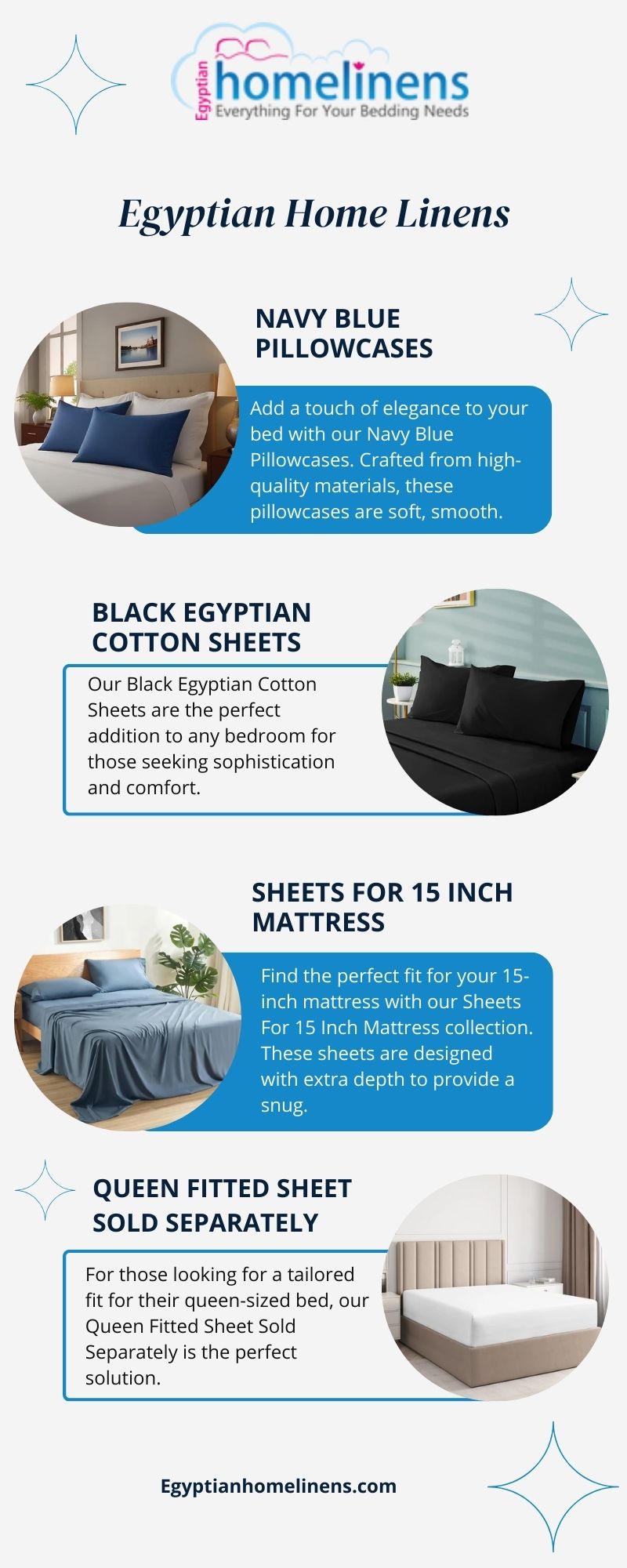 Deep Fitted Sheets King