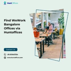 Find WeWork Bangalore Offices via Huntoffices