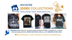 ✝️🕊️ 8 Stunning [GOD] Shirts from the GOD Collection at Hiyatee You Can’t Miss! ✨