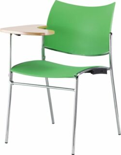GP Element 4 legs Plastic Chair with Tablet