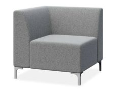 DD Konnect Fabric Upholstered Corner Sofa