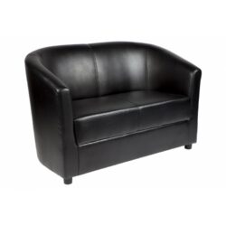 MA Omega PU Leather Upholstered 2 Seater Tub Lounge