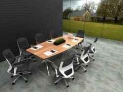 GP Potenza 2 Leg Boardroom Table