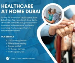 Premium Healthcare at Home by DHA Nurses in Dubai