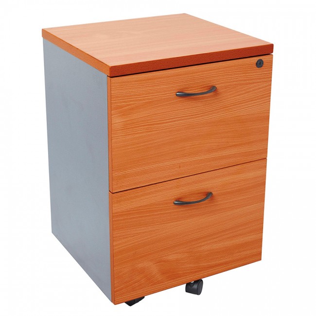 RL 2 File Drawer Mobile Pedestal