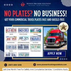 Without Commercial Plates Risk of Safety & Compliance