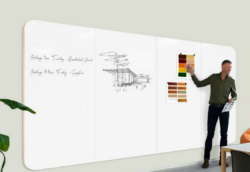 VC Skändi Birch Ply Frameless Magnetic Sistem Whiteboard