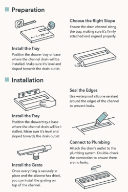 Effortless Shower Channel Drain Installation: A Pro’s Guide