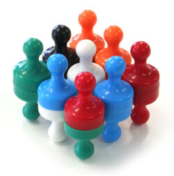 VI Super Strong Skittle Magnets for Glassboard