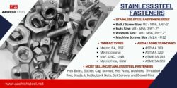 Buy Stainless Steel Fasteners at Best Price