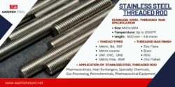 Stainless Steel Threaded Rod | Aashish Steel