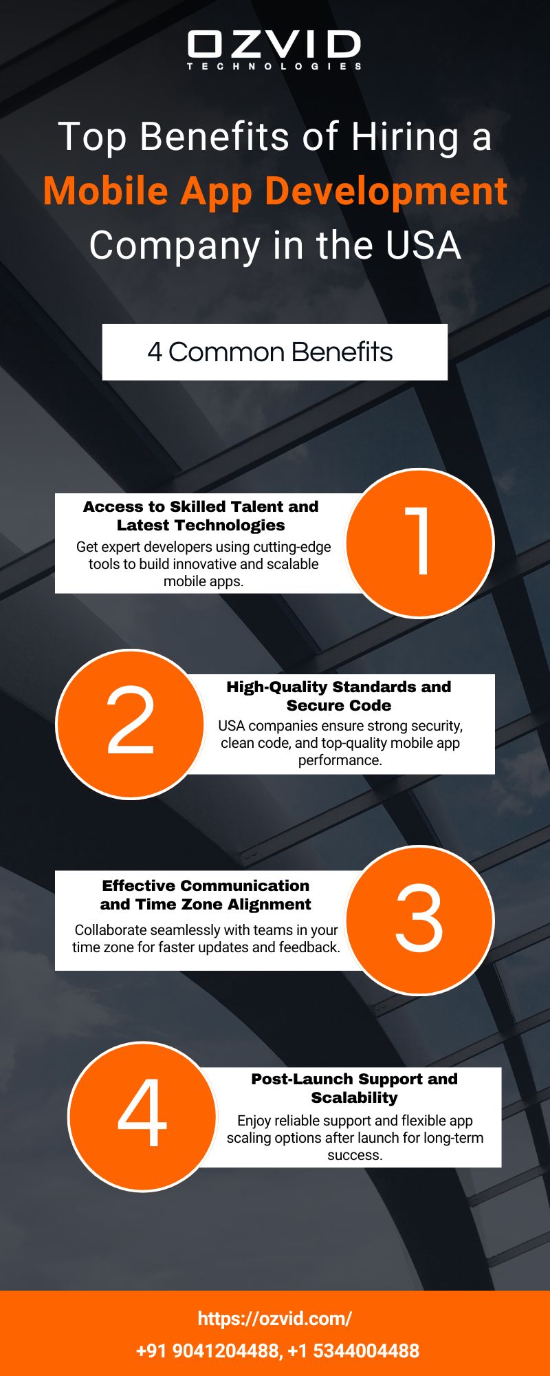 Top Benefits of Hiring a Mobile App Development Company in the USA