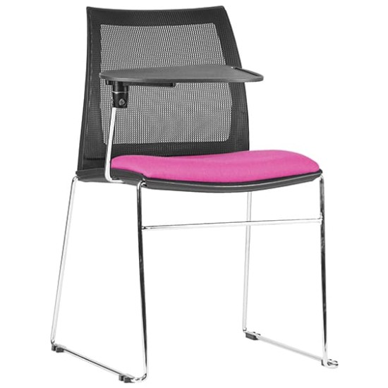 ST Vinn Mesh Back Training Chair with Tablet Arms