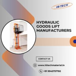 Hydraulic Goods Lift Manufacturers in Bangalore, Karnataka, India