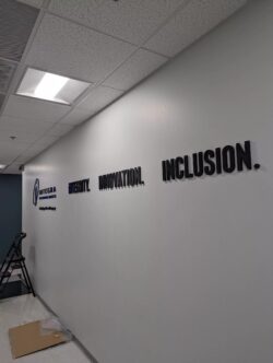 Custom Aluminum Dimensional Letters for Bold Business Branding