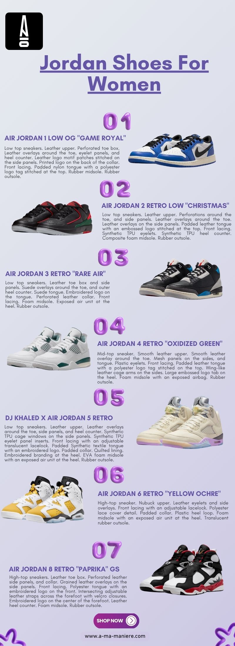 Jordan Shoes For Women