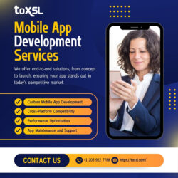 Mobile App Development Services – ToXSL Technologies