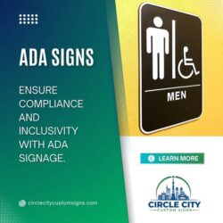 ADA Compliant Signs for Accessibility in Indianapolis