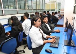 Students in Computer Lab at a Top Management College in Kolkata