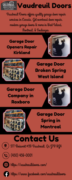 Garage Door Spring in Montreal