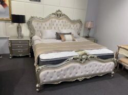 883 HANDCRAFTED SOLID WOOD BED