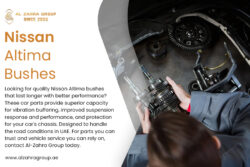Reliable Nissan Altima Bushes for Optimal Comfort