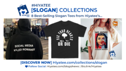 8️⃣ Best-Selling Slogan Tees from Hiyatee’s [SLOGAN] Collection