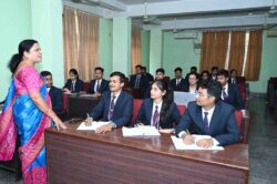 Interactive Classroom Session at a Top Management College in Kolkata