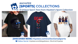 9 Unique Sport Tees from Hiyatee’s Sport Collection