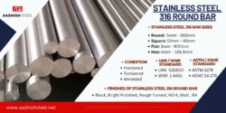 Biggest Supplier & Manufacturer of Stainless Steel 316 Round Bar